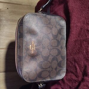 Coach Mini Camera Brown Shoulder Bag